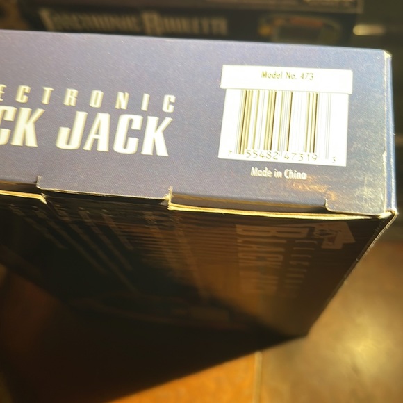 EXCALIBUR ELECTRONIC BLACKJACK Handheld Pocket Casino Game Model #473 Req 2”AAA” - Picture 5 of 5